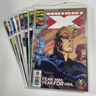 Mutant X 1 2 3 4 5 6 7 8-31 + Annual 1999 2000 2001 Lot Near Mint NM Marvel 1999