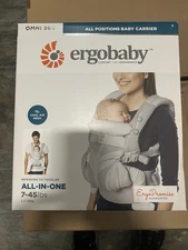 Ergobaby Omni 360 All-In-One Cool Air Baby Carrier Pearl Grey