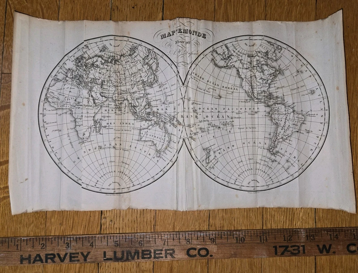 1900-1909 Date Range Antique World Maps & Atlases for sale | eBay