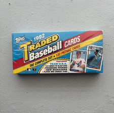 1992 MLB Topps Traded Complete 'Sealed' Set | 132 Cards