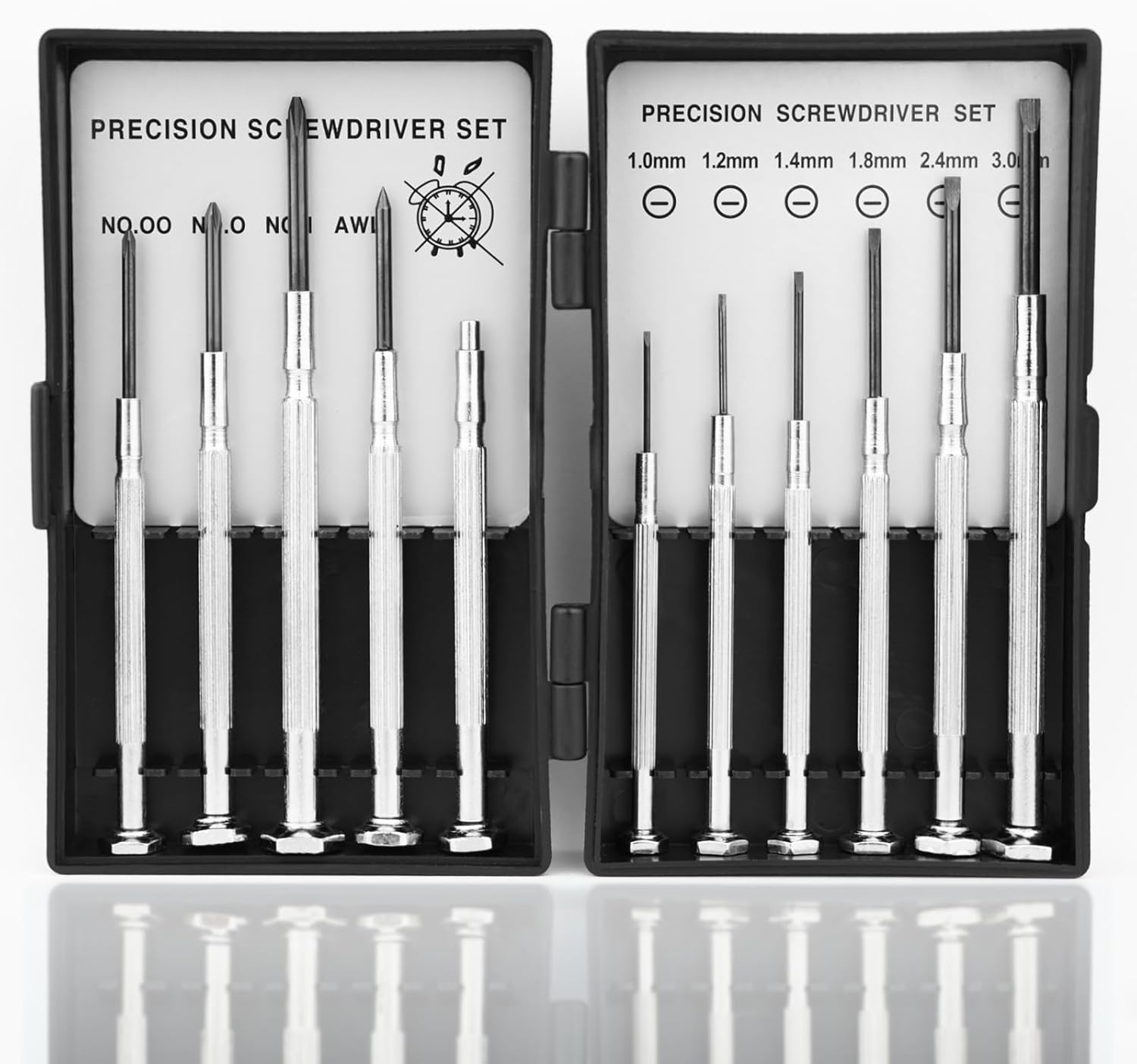 Diff Screwdriver 11PCS Small Precision Screwdriver Set, Premium Mini Screw Driver Set ...