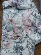 Floral tapestry Upholstery Heavy textured earth tones floral 55" x 88"