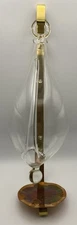 Vintage Ambient Weather Storm Glass Wall Mount Liquid Barometer Drip Cup NHH-885