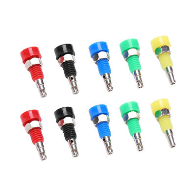 10xe 2mm Banana Jack Buchse Weibliche Adapter Panel Mini Binding Post