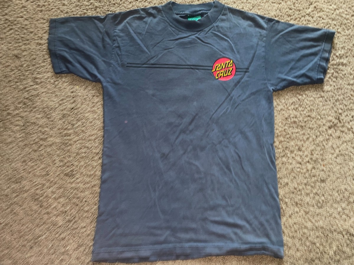 VTG 80S 90S MEDIUM USA SANTA CRUZ SKATEBOARD SKATE NHS SHIRT
