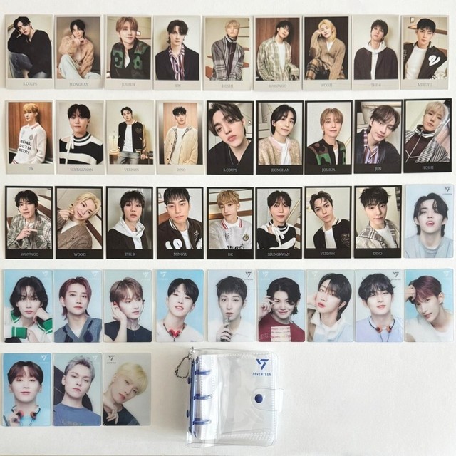 SEVENTEEN LENTICULAR MINI CARD Photocard (ALWAYS YOURS) + Instant Photocard