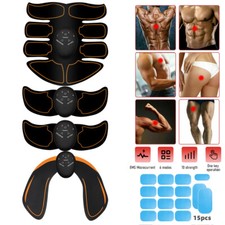 EMS Electric Muscle Toner Machine Toning Belt Simulation Fat Burner Belly Shaper