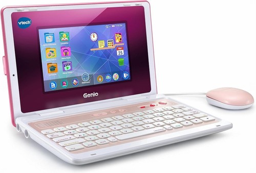 Portátil para niños Vtech Genio LERNLAPTOP XL alemán (versión alemana) en ROSA - Imagen 2 de 5