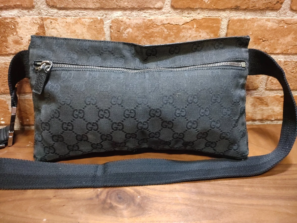 Gucci, Bags, Vintage Gucci Black Shoulder Bag