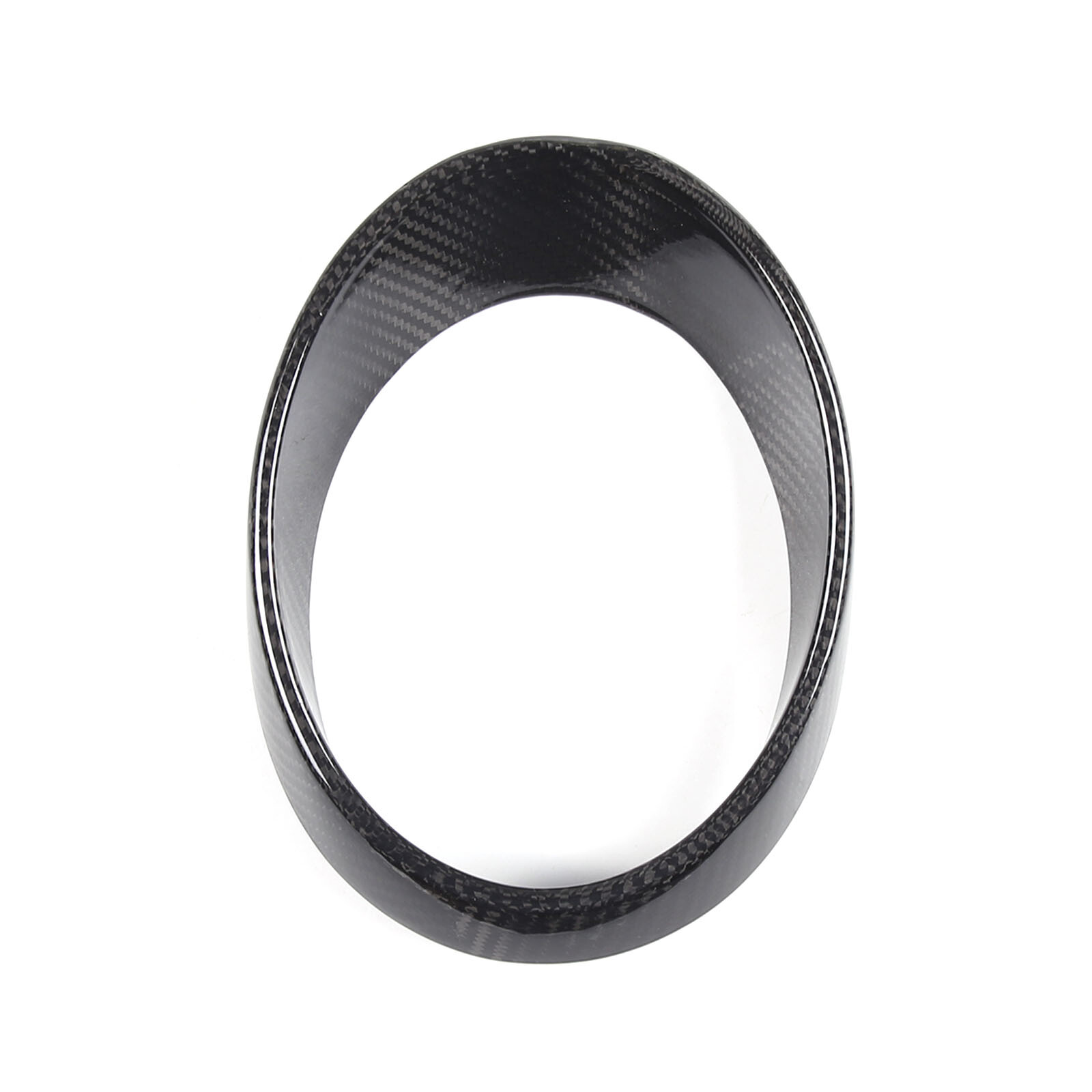 Real Carbon Fiber Console Gauge Tachometer Cover Trim For Ferrari 458 2011-2016