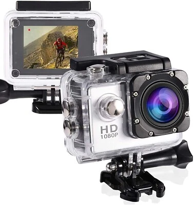 PRO CAM 1080P SPORTIVA ACTION CAMERA FULL HD VIDEOCAMERA SUBACQUEA GOPRO