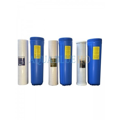 Triple Whole House Hard Water, Heavy Metal & Chlorine Reduction Filter System 20 - Picture 9 of 12
