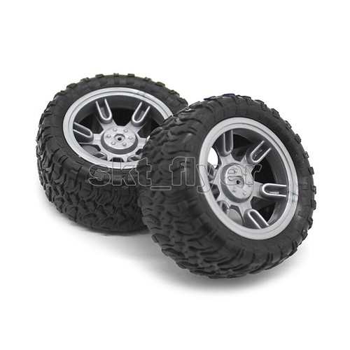 4pcs 60*3mm Rubber Wheel Car Tire Toy Wheels Model Robot Part DIY RC Vehicle