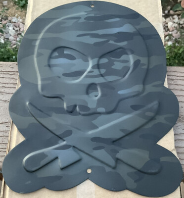 Pete’s Pirate Life 8x10 Camo Metal Garage Sign EDC