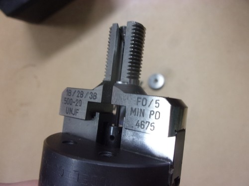 Johnson GJ-5S Bi-Internal Gaging Comparator Thread Gage 1/2- 20 UNJF No Go Set - Picture 10 of 22