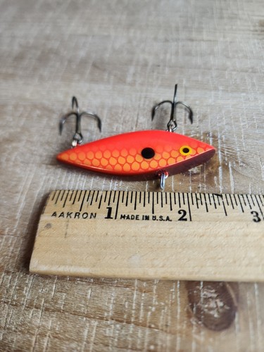 Fishing Lure Cotton Cordell Super Spot Lipless Crankbait - Vintage Orange - Picture 3 of 8