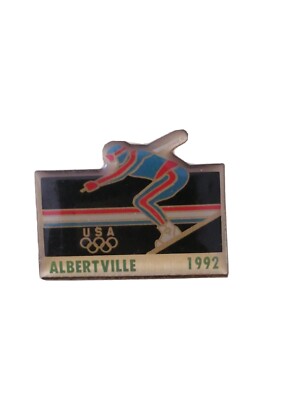 2 PINS PIN JO OLYMPIC OLYMPIQUE ALBERTVILLE 92 1992