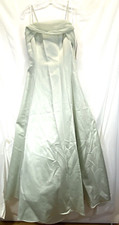 Betsy  Adam Gown Women Size 8 Maxi Dress Spaghetti Straps Bridesmaid Formal NEW