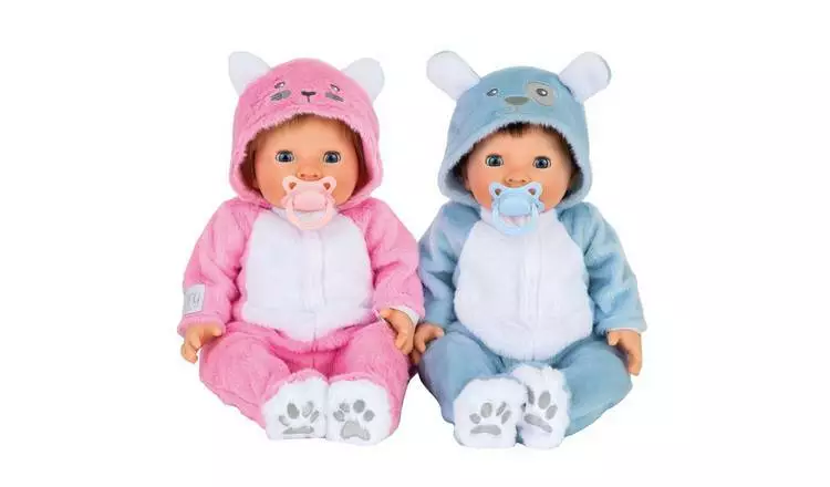 Tiny Treasures Twin Bumper Set Puppy and Kitten eBay
