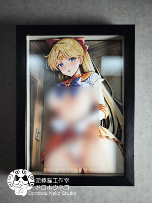 Dorobou Neko Studio Sailor Aino Minako 3D Decoration Painting In Stock Cast off