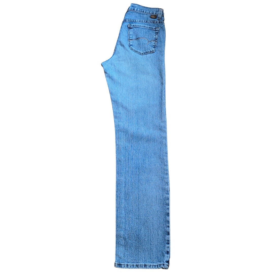 Vintage Lois Jeans & Jackets Mom-Style Light Blue Faded Size