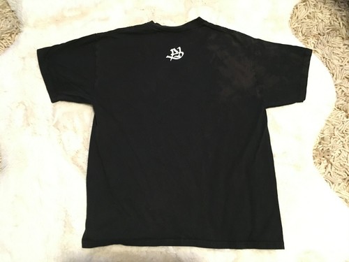 Blaze 1 Men's T Shirt Black with White Blaze 1 Print Size Large - Picture 5 of 7
