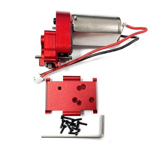 RCAWD 370 Motor & 34T Metal Gearbox Transmission Combo For Hobby Plus 1/18 CR18P Rock Van & Trail Hunter RC Car Upgrade