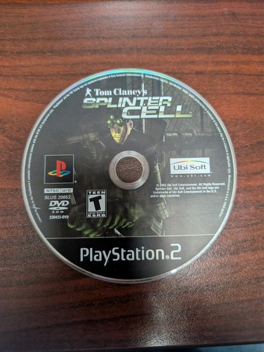 Tom Clancy's Splinter Cell (PlayStation 2 PS2) NO TRACKING - DISC ONLY 4073
