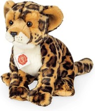 Teddy Hermann Leopard sitzend 27 cm 90472 Kuscheltier Plüschtier Stofftier Neu