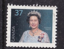 Canada 1987 Queen Elizabeth 37c Fine Used SG 1162a VGC