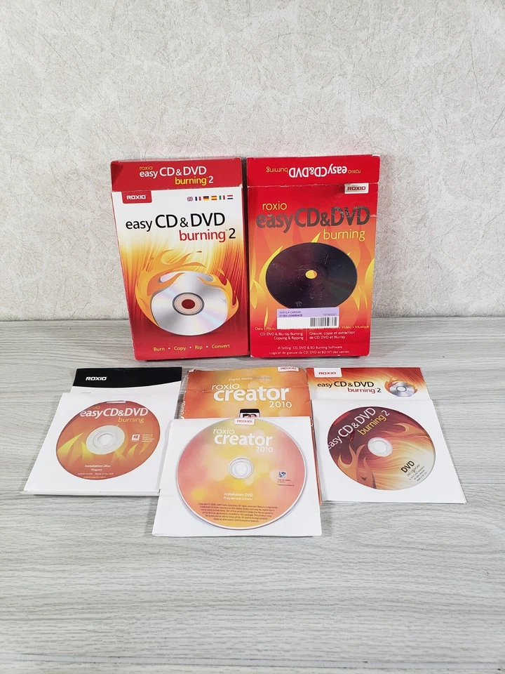 Roxio Easy CD & DVD Burning 2 | Disc Burner & Video Capture Software [PC Disc] - Image 2 of 4
