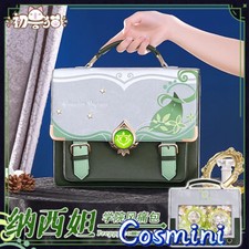 Genshin Impact Nahida Messenger Bag Shoulder Bag Cosplay Backpack Anime Game