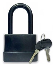 Heavy Duty Padlock Long Shackle 45mm Waterproof 2 keys Security Outdoor Shed UK