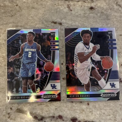 2020 ASHTON HAGANS draft picks  SILVER PRIZM #2 RC & Silver Prizm Rookie #39