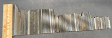 100 A.C. GILBERT ERECTOR SET AXLE RODS W/ MANY DIFFERENT SIZES 3