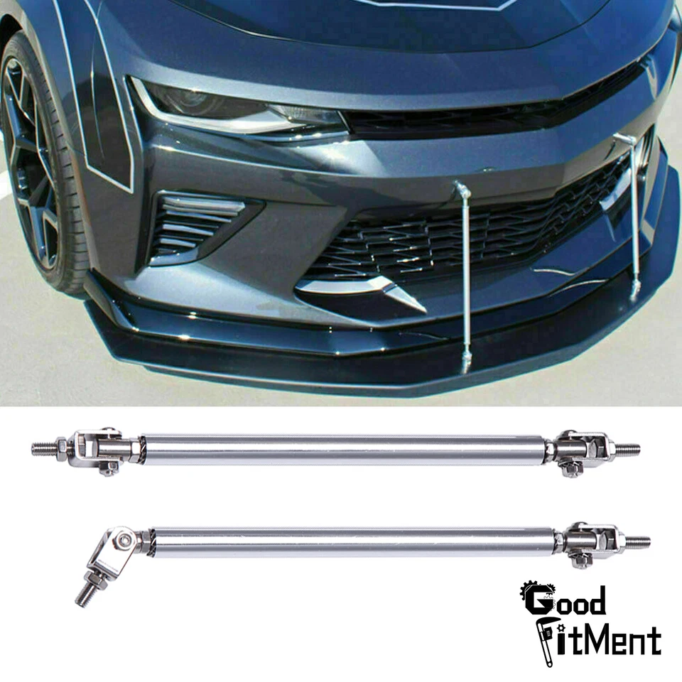 Divisor de labios para parachoques delantero + varillas de puntal + faldones laterales para Chevrolet Equinox Sport Foto 2 de 4