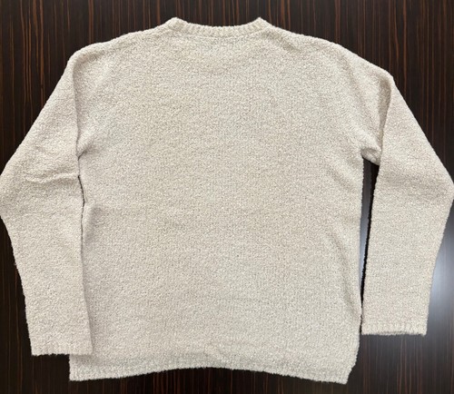 APC x KANYE cream ivory airport crewneck men's sweater size M - Picture 4 of 6