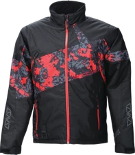 Arctiva Pivot 7 Snow Jacket Camo Black/Red 