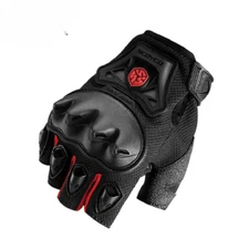 New Motorcycle Gloves Summer Short Mesh Gloves Off-Road Racing Glove Shock-Proof
