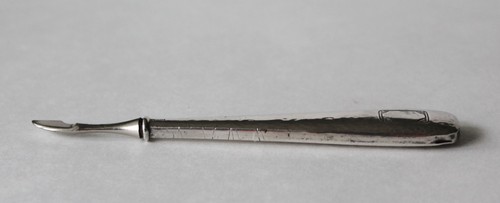 Antique Sterling Silver Handle Nail Cleaner Tool Monogrammed MSN - Picture 8 of 10