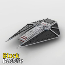 Star Wars Darth Vader Tie/rp Reaper Attack Lander Tie Fighter MOC Klemmbaustein