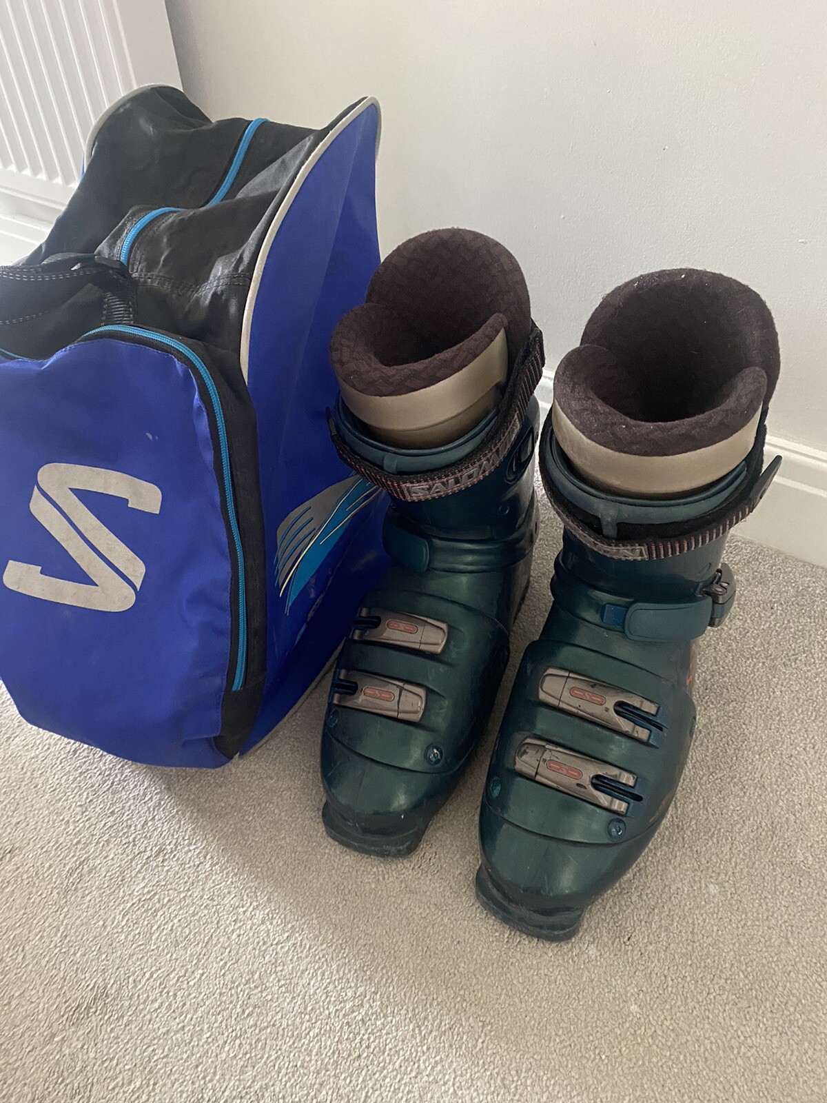 SALOMON Scarponi Solomon Optima sci uomo donna donna taglia UK 8 340 27