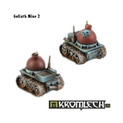 Ork Goliath Mines (2) -Kromlech-Ork Tankbustas Attack Bomb Squig Grot Tank