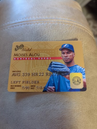 1995 Studio Moises Alou [Gold] #35 card