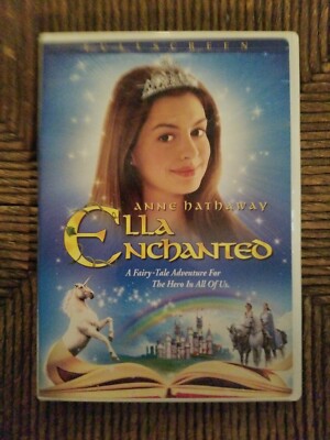 Ella Enchanted (DVD, 2004) w DVD Guide Anne Hathaway Eric Idle Minnie Driver