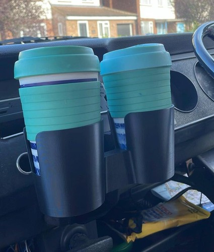 Volkswagen T2 Bay Window Cup Drinks Holder. Campervan Accessory. 3D Printed. VW - Picture 4 of 4
