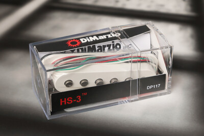 DiMarzio DP117W HS-3 Stratocaster Pickup - White