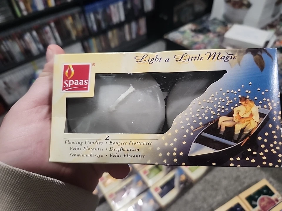 Pack de 2 velas flotantes Spaas juego de 4 más 1 Foto 2 de 3