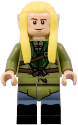 LEGO Legolas Black Boots Elf Minifigure Lord of the Rings 10316