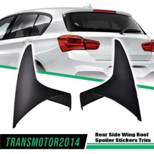 Rear Spoiler Side Wing Cover Winglets Pair Fit For BMW 3 Series Wagon F31 12-18 